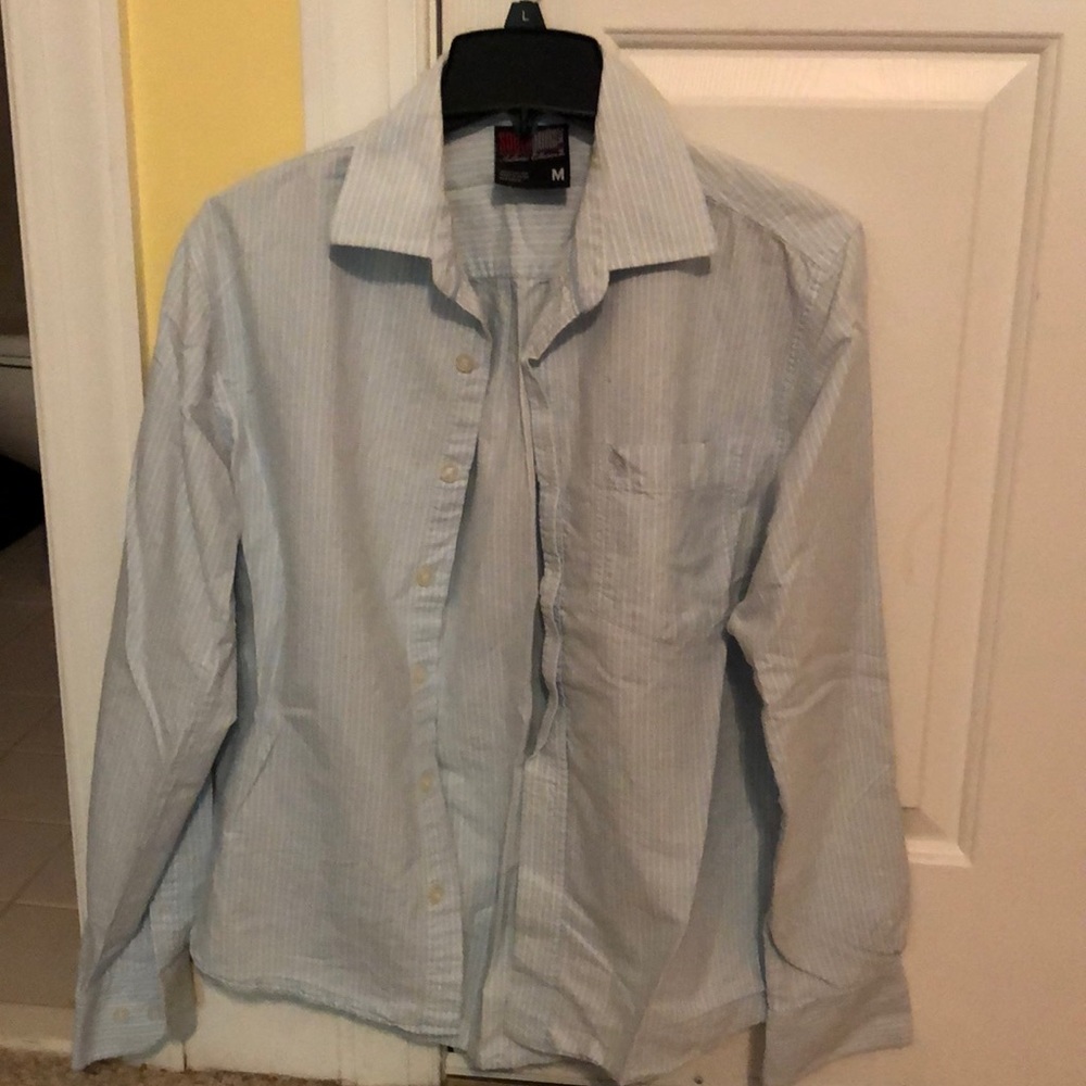 Stripped button up shirt